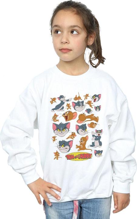 Produktbild Tom & Jerry Many Faces Sweatshirt Mädchen (116)