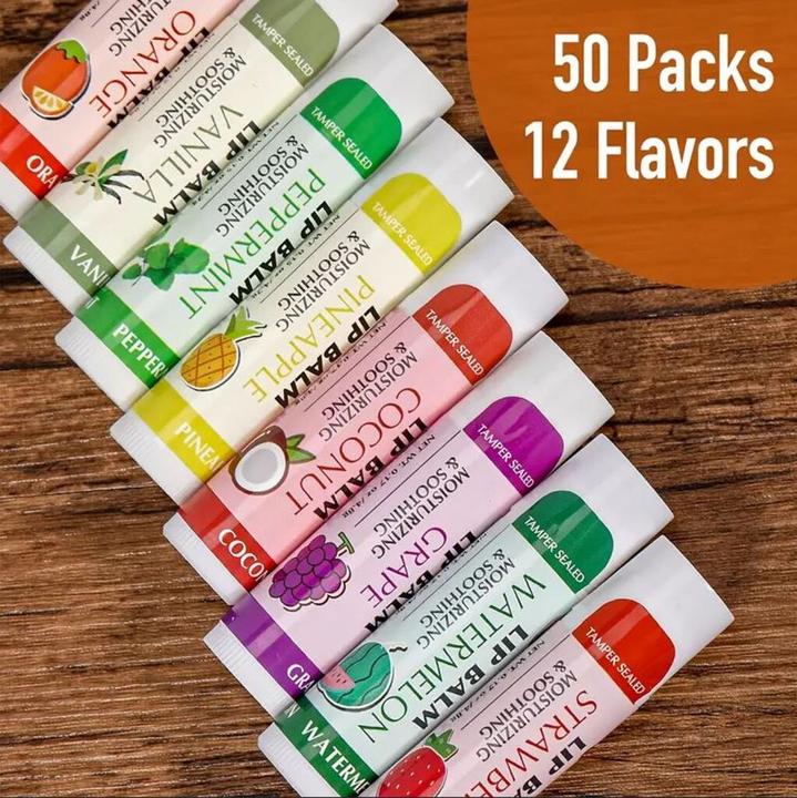 Actual product image Champ 50 pack/box, lip balm set (Balm)