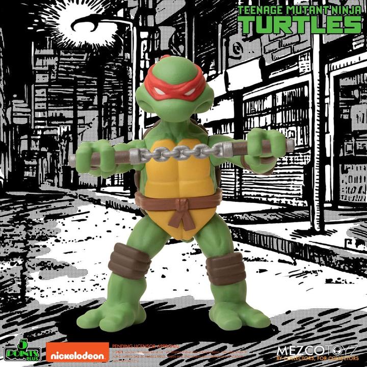 Immagine prodotto Mezco Toys Teenage Mutant Ninja Turtles Action Figures Teenage Mutant Ninja Turtles Deluxe Set 8 cm