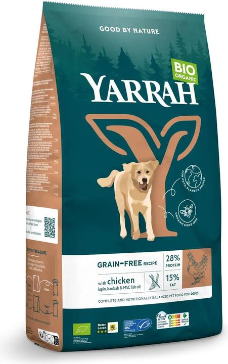 Immagine prodotto Yarrah Cibo secco per cani Pollo e Pesce Senza Grano (Adulto, 1 pz., 10000 g)
