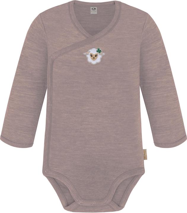 Normani Baby Merino Wickelbody Langarm "Kaitaia" und Baby Merino Hose „Silverdale" - 9625