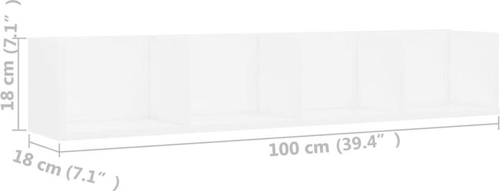 Image du produit VidaXL Hillier (100 x 18 x 18 cm)