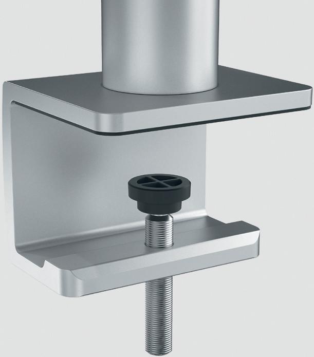 Actual product image Durable Monitor holder for 1 monitor and 1 tablet, HxWxD 445 x 780 x 190 mm (Table, 34.02")