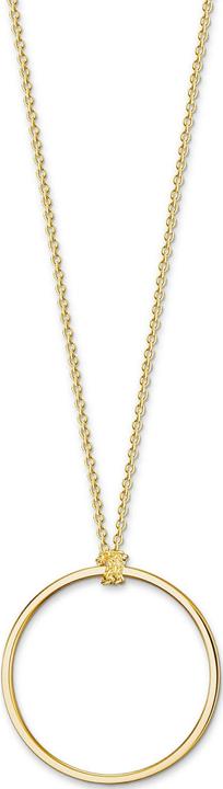 Actual product image Thomas Sabo Charm necklace circle gold (925 silver, 90 cm)