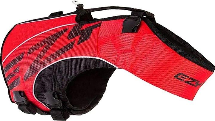 EzyDog Life Jacket X2 Boost Red L 27-41kg (27, 28, 30, 31, 32, 33, 34, 35, 36, 38, 40, Gilet de sauvetage pour chien)