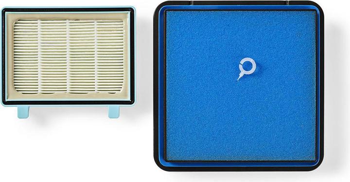 Actual product image Nedis HEPA Filter Set Replacement for: Philips FC8010/01 / FC9331/09 / FC9332/09 Black/White White/Black