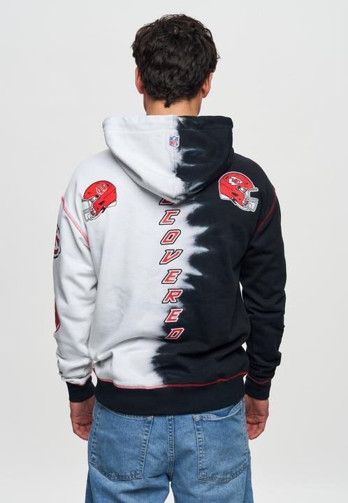 Produktbild Recovered Re:covered Fleece Hoody - INK DYE Kansas City Chiefs - XL (XL)