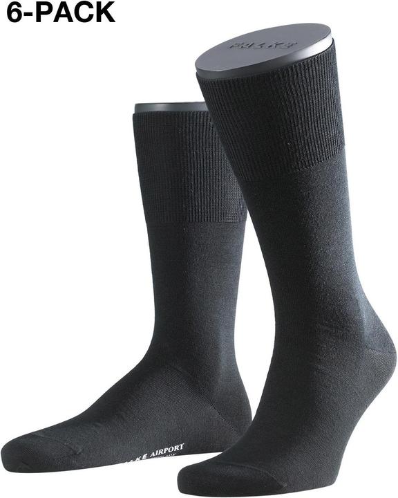 Falke 6-Pack Airport black