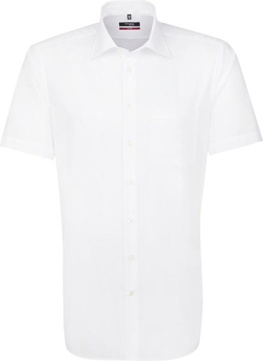 Seidensticker Hemd Modern Fit Kent kurzarm bügelfrei white (45)