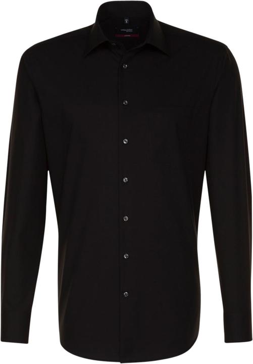 Produktbild Seidensticker Hemd Modern Fit Kent bügelfrei black (42)