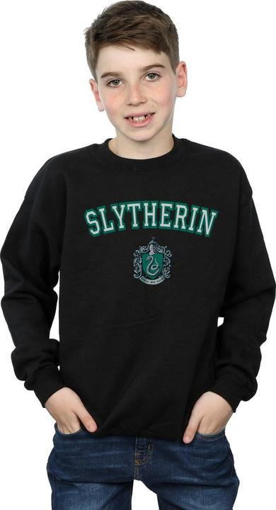 Actual product image Boys Slytherin Crest Sweatshirt (152, 158)