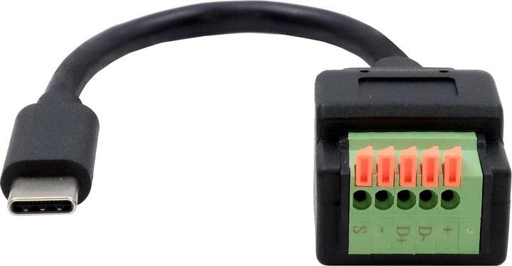 Produktbild Exsys USB-C Terminal Block Adapter (20 Pin Terminal Block, 15 cm)