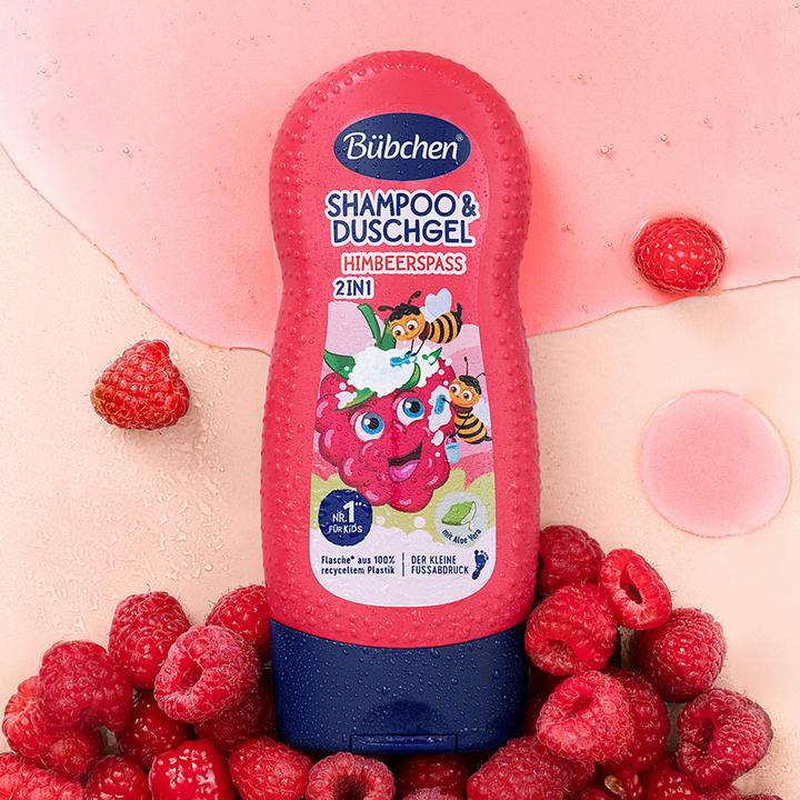 Image du produit Bübchen Shampooing & Gel douche Framboise 230ml