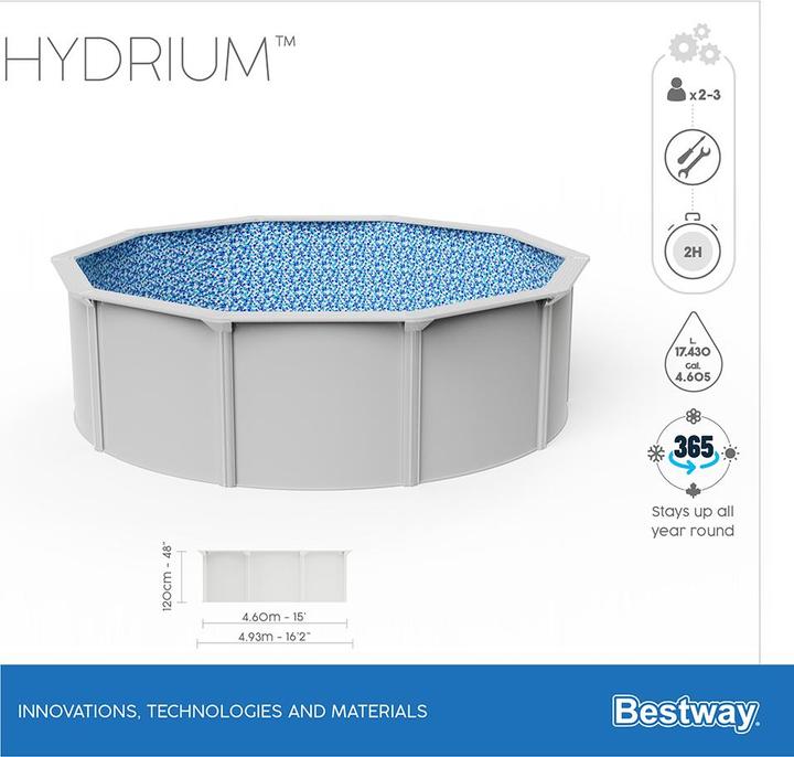 Produktbild Bestway Hydrium (Ø 460 x 120 cm)