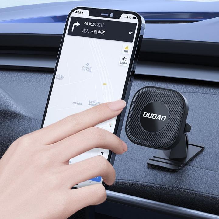 Actual product image Dudao magnetic smartphone car holder black (F6C)