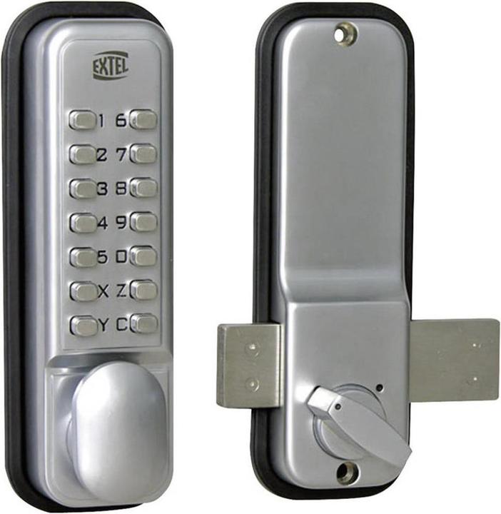 Immagine prodotto Extel Set di serrature a codice (Combinazione numerica elettronica)
