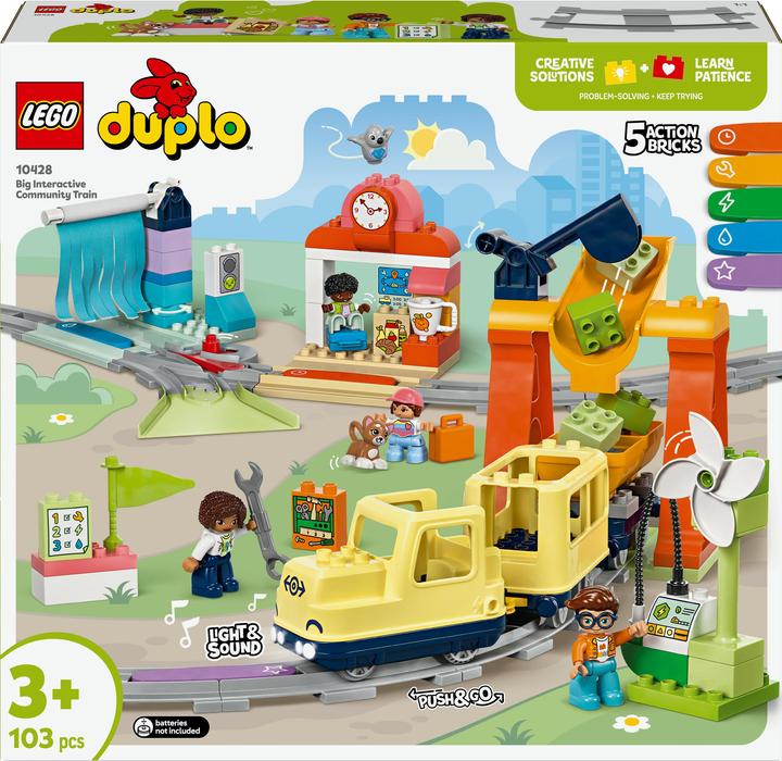 LEGO Grosse interaktive Eisenbahn (10428)