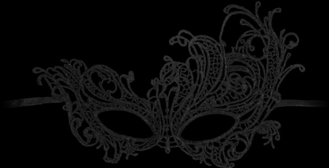 Immagine prodotto Ouch! Maschera di pizzo nero reale