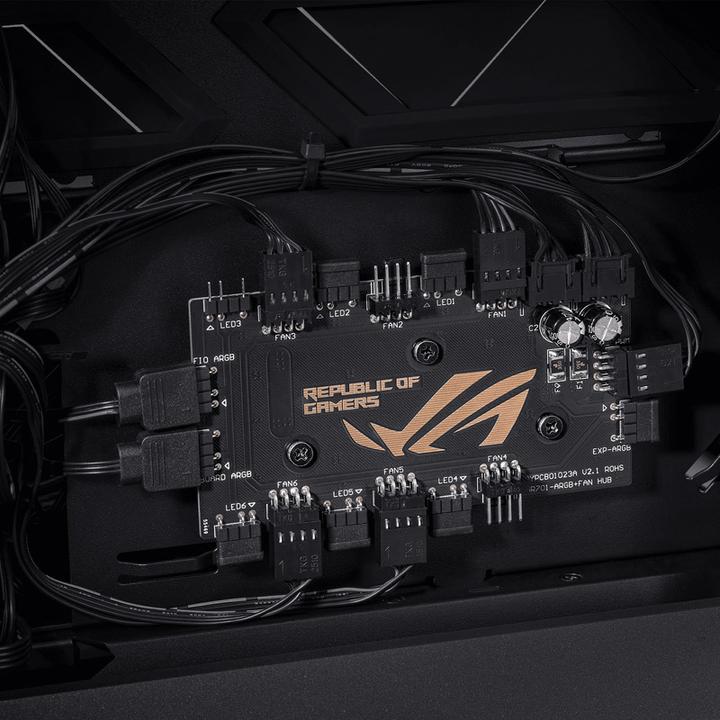 Produktbild ASUS ROG Hyperion GR701 (ATX, Mini-ITX, E-ATX, mATX)
