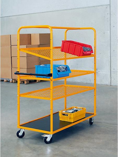 Actual product image kaiserkraft Professional shelf and tier trolley (250 kg)