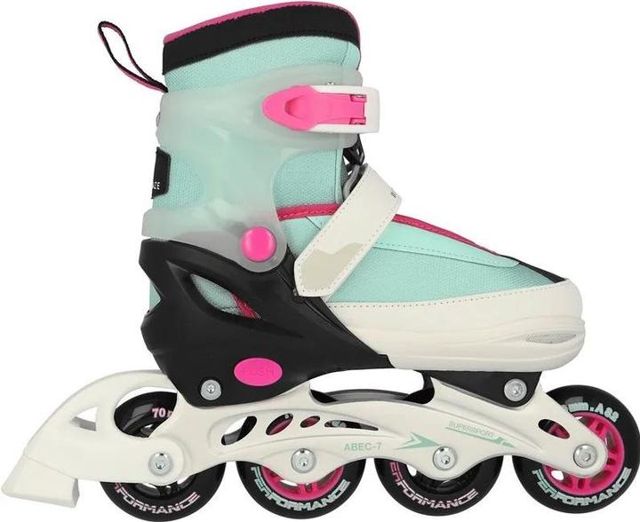 Immagine prodotto Witeblaze XOOM 2 GIRL, ILS Jr. girl adva turchese-bianco-rosa 30/33 (30, 31, 32, 33)