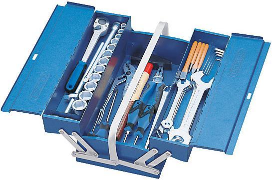 Produktbild Gedore 1263 L Werkzeugkasten, leer, 3 Fächer, 160x420x225 mm (1 Teile)