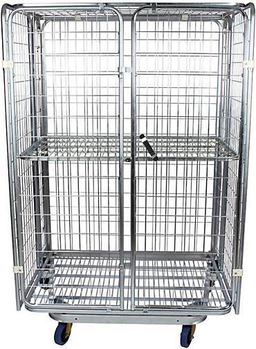 Image du produit kaiserkraft Bac roulant antivol, emboîtable (500 kg)
