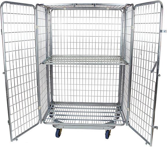 Image du produit kaiserkraft Bac roulant antivol, emboîtable (500 kg)