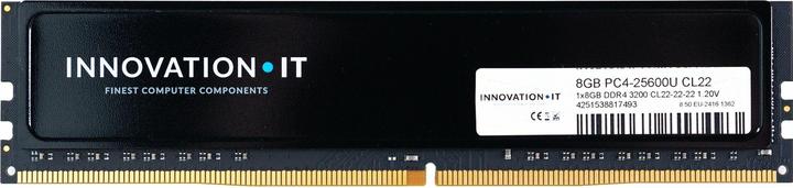 Actual product image Innovation IT 3200 8GB CL22 1.2V with Heatspreader (CL22-22-22) (DDR4-RAM)
