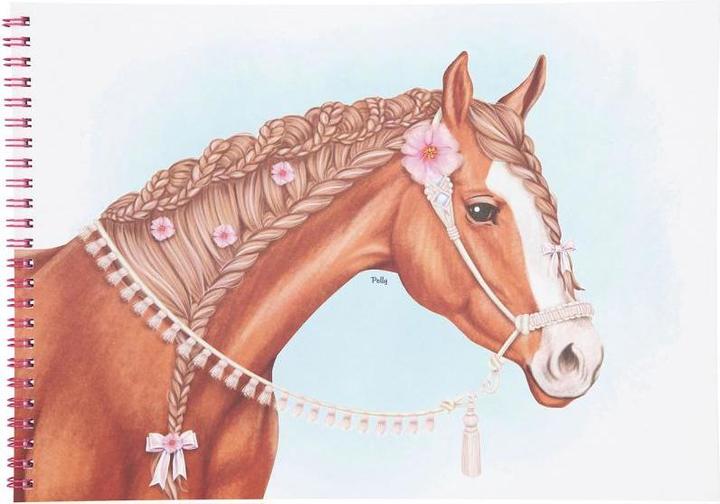 Produktbild Depesche 11583 Miss Melody - Malbuch Style your Horse, Ausmal-Buch mit traumhaften Pferde-Motiven