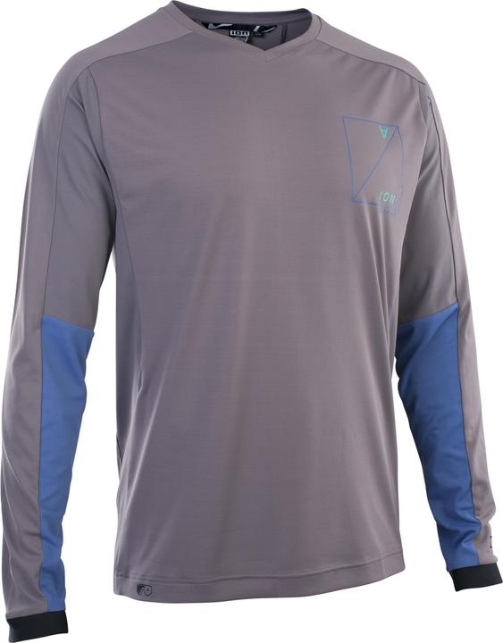 ION Bike Jersey Traze Amp LS AFT men - shark-grey