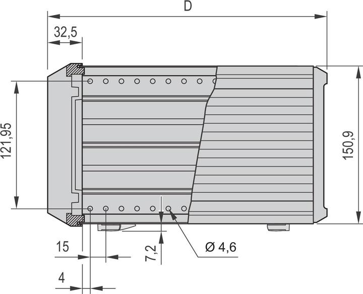 Produktbild Schroff Komplettgehäuse, EMV-geschirmt - PROPAC PRO GEH.3HE 42TE 326T