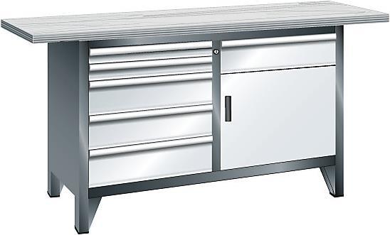 Lista Systemwerkbank, Breite 1500 mm (150 cm, 70 cm)