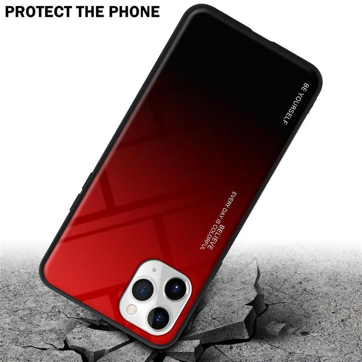 Productafbeelding Cadorabo TPU 2 kleuren glasdekking (Apple iPhone 11 Pro Max)