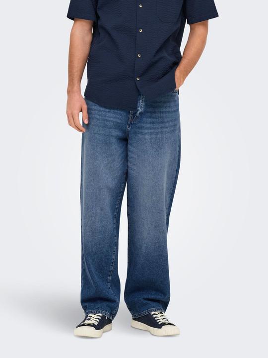 Produktbild Only & Sons ONSFADE Hohe Taille Locker geschnitten Jeans Locker geschnitten (W31/L30)
