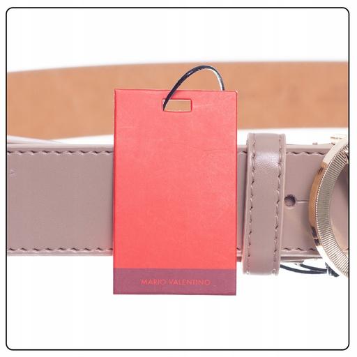 Actual product image Valentino Hampton ladies' belt with plaque buckle