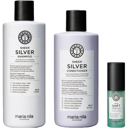 Immagine prodotto Maria Nila Set regalo per la cura dei capelli Sheer Silver