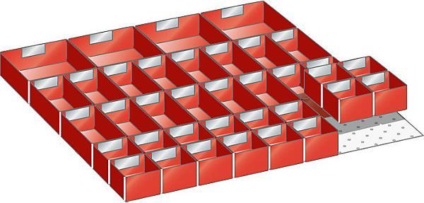 Actual product image Lista Drawer dividing material set