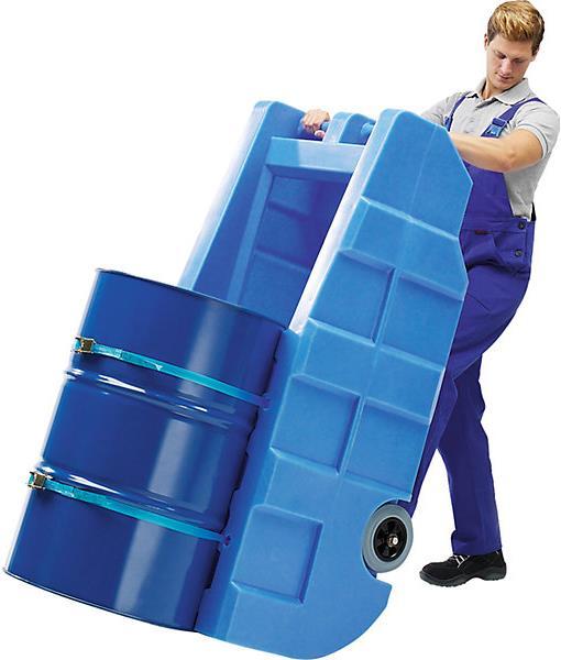 Immagine prodotto kaiserkraft Carrello per il trasporto e il riempimento dei fusti (460 kg)