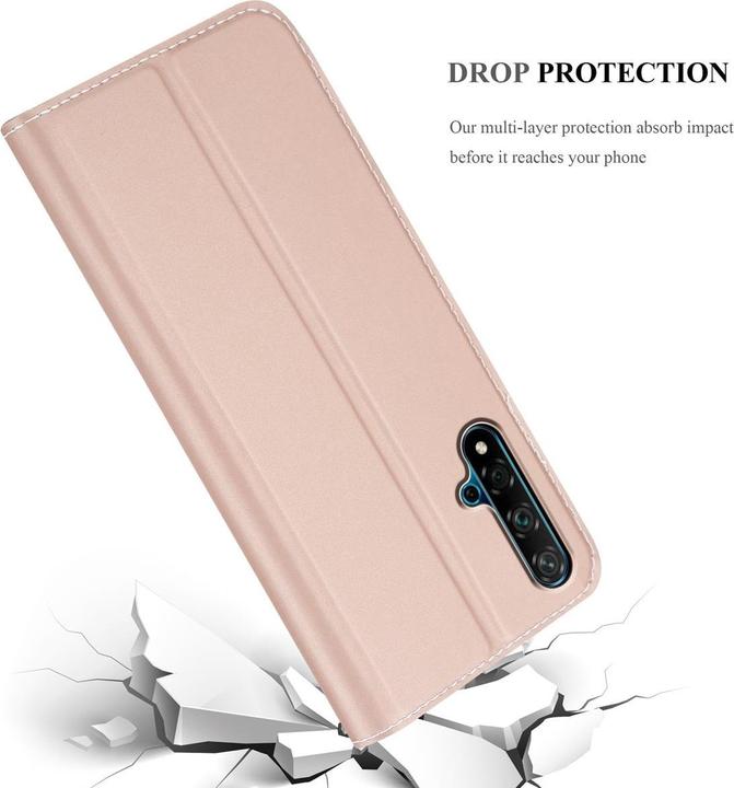 Produktbild Cadorabo Book Classy Style Cover (TCL 20S, Huawei Nova 5T, LG K20)