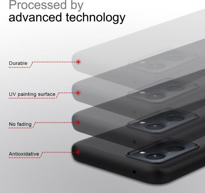 Immagine prodotto Nillkin Coperchio della serie Super Frosted Shield (Realme 9i)