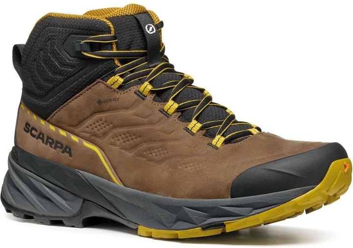Actual product image Scarpa Rush 2 Pro Mid GTX Brown Sulphur (47)