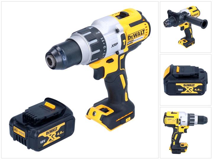 Image du produit DeWalt DCD 996 N Perceuse à percussion à batterie 18 V 95 Nm Brushless + 1x batterie 4.0 Ah - sans chargeur (Fonctionnement sur batterie)