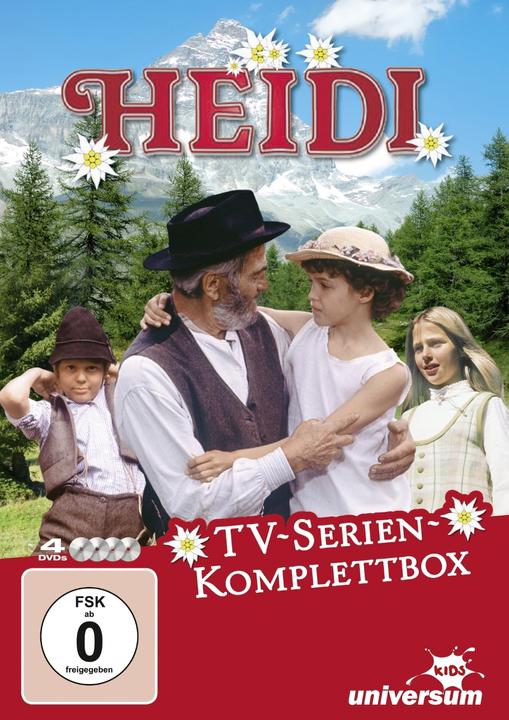 Actual product image Heidi Real Series Complete Box (DVD, 1978, German)