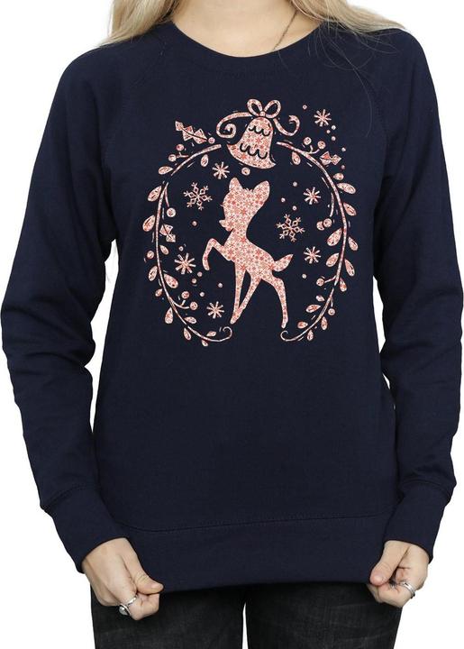 Image du produit Disney - Sweat BAMBI CHRISTMAS WREATH - Femme (M)