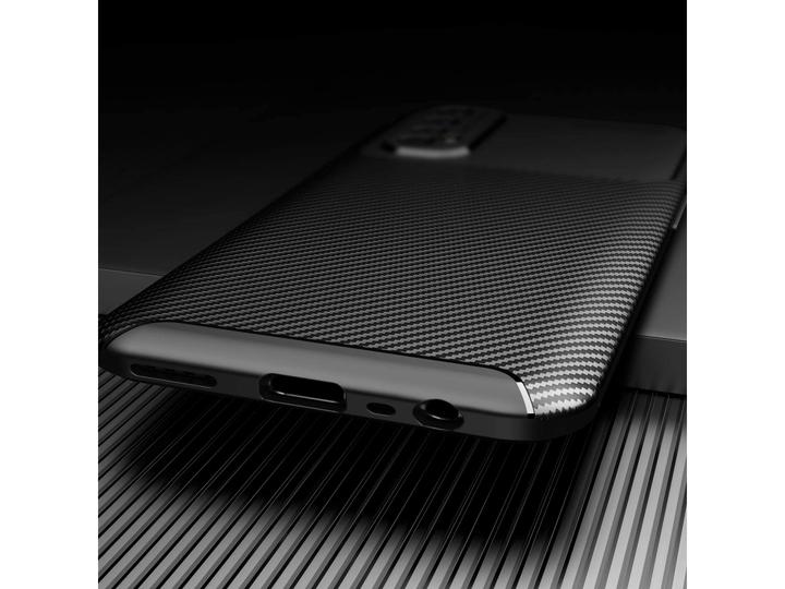 Actual product image Screenguard Realme 7 Cover Carbon Design TPU Case (Realme 7)
