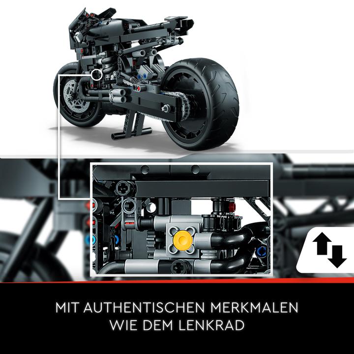 Actual product image LEGO The Batman - Batcycle (42155, LEGO Technic)