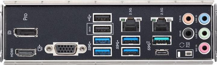 Actual product image ASUS PRO WS W680-ACE (LGA 1700, Intel W680, ATX)