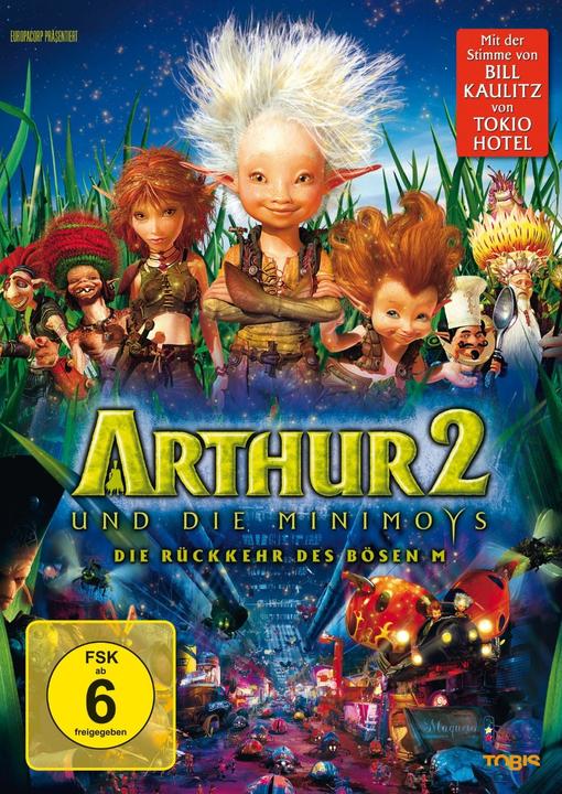 Arthur und die Minimoys Die Rückkehr des bösen M (DVD, 2009, Englisch, Deutsch)