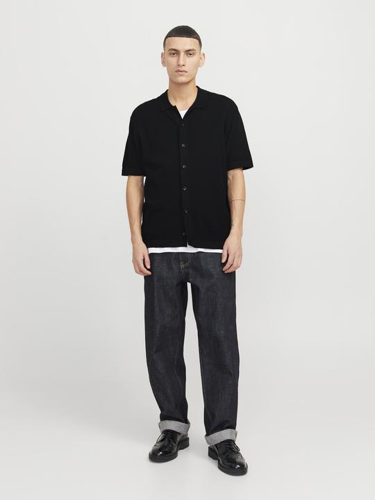 Produktbild Jack & Jones Jjeemil Knit Structure Shirt Ss Sn (M)